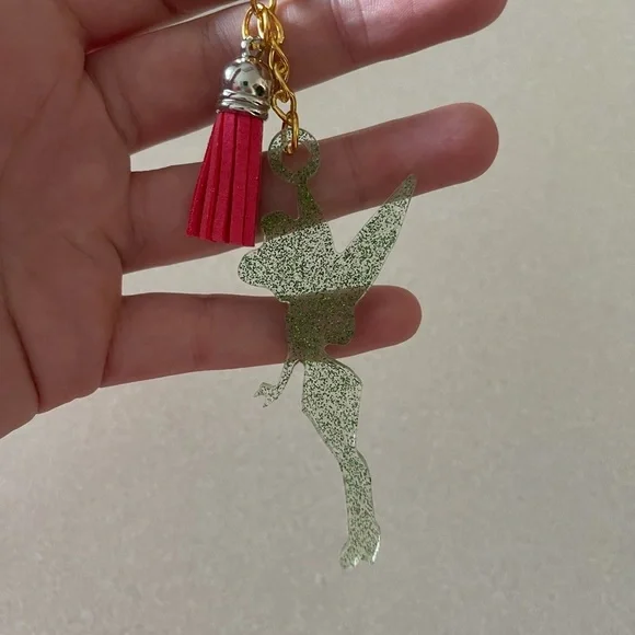 🎉🎉HP🎉🎉 Handmade Tinkerbell Keychain - Picture 2 of 6